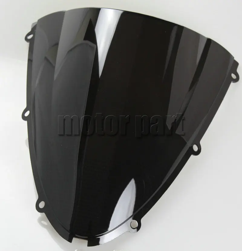 Экран лобового стекла для мотоцикла из АБС-пластика черный 2005-2008 Kawasaki Ninja ZX6R ZX 6R 636