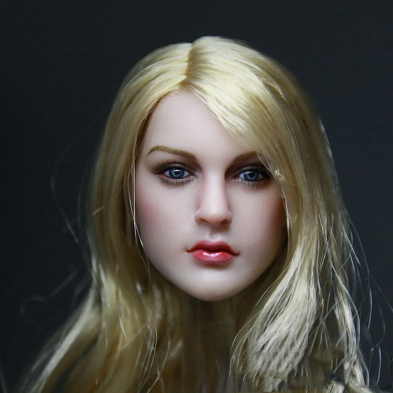 1/6 шкала женская голова лепить Красота Девушка игры на голову для 1" PH Jiaodol ttl фигурка аксессуар