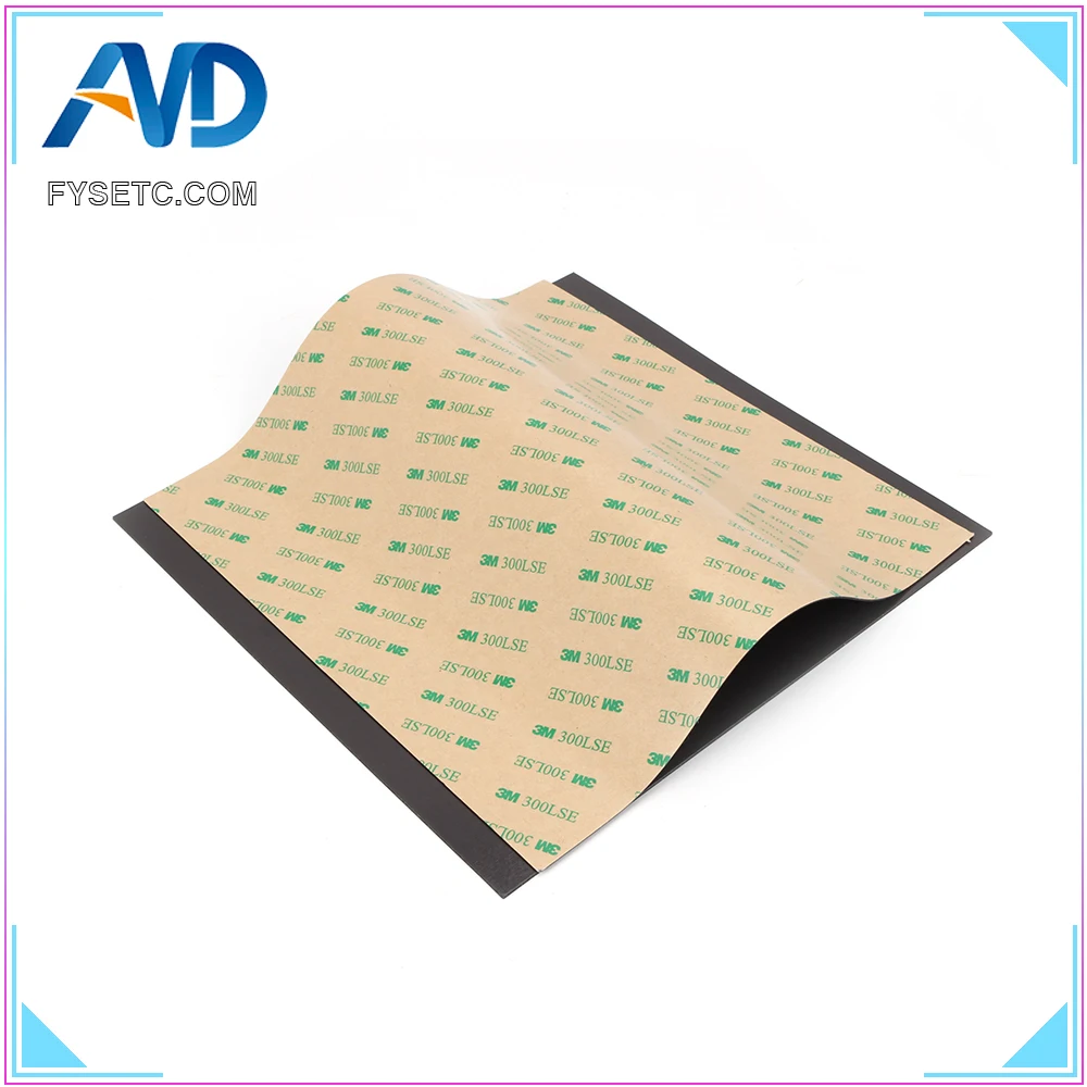 Винтовка Magnetik Heatbed 2 в 1 с клейкой основой 3M 220x220 мм для Wanhao i3 Anet A8 A6 Ender 5|Детали и