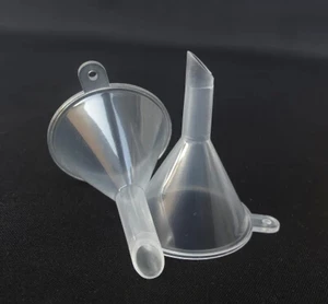 Бесплатная доставка, 20 шт.лот, матовая маленькая воронка, косметика, инструменты для упаковки духов и жидкости, пластиковая мини-парфюмерная упаковка, воронка, инструмент для творчества