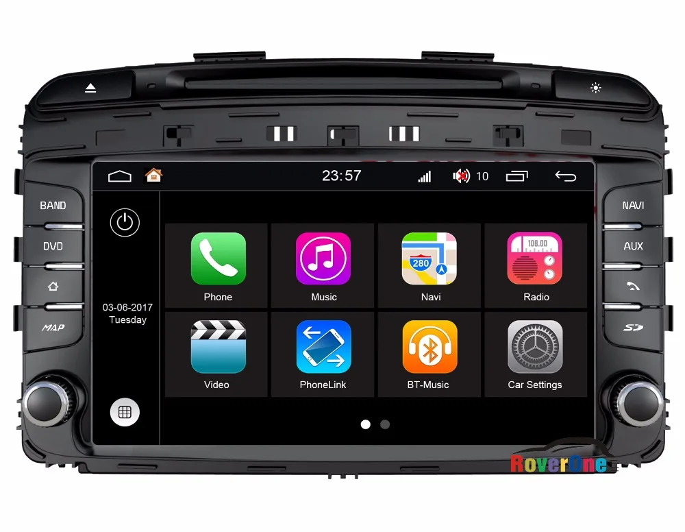 Для Kia Sorento 2015 2016 Android 7 1 Сенсорный экран Аудио автомобильными стерео и