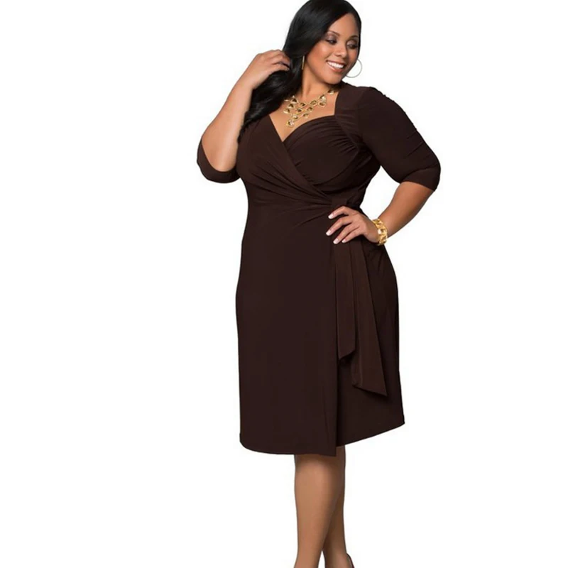 Женское летнее пляжное плиссированное платье с рукавом до локтя Бандажное