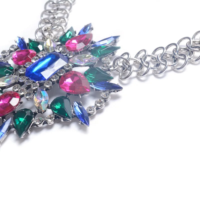 1 шт. модный сексуальный богемский женский браслет на щиколотке с кристаллами