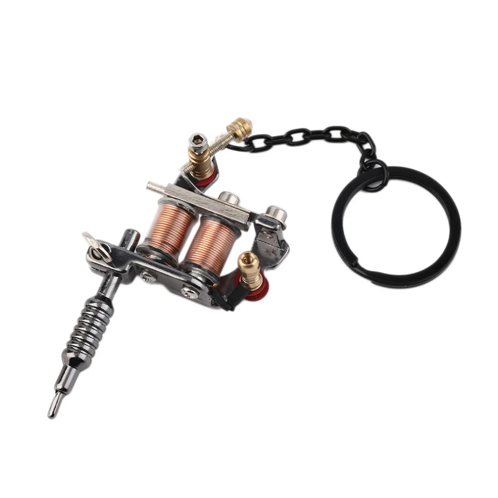 1pcs Mini portable tattoo machine tools bottle opener/key chain Handicraft collections easy to use | Красота и здоровье