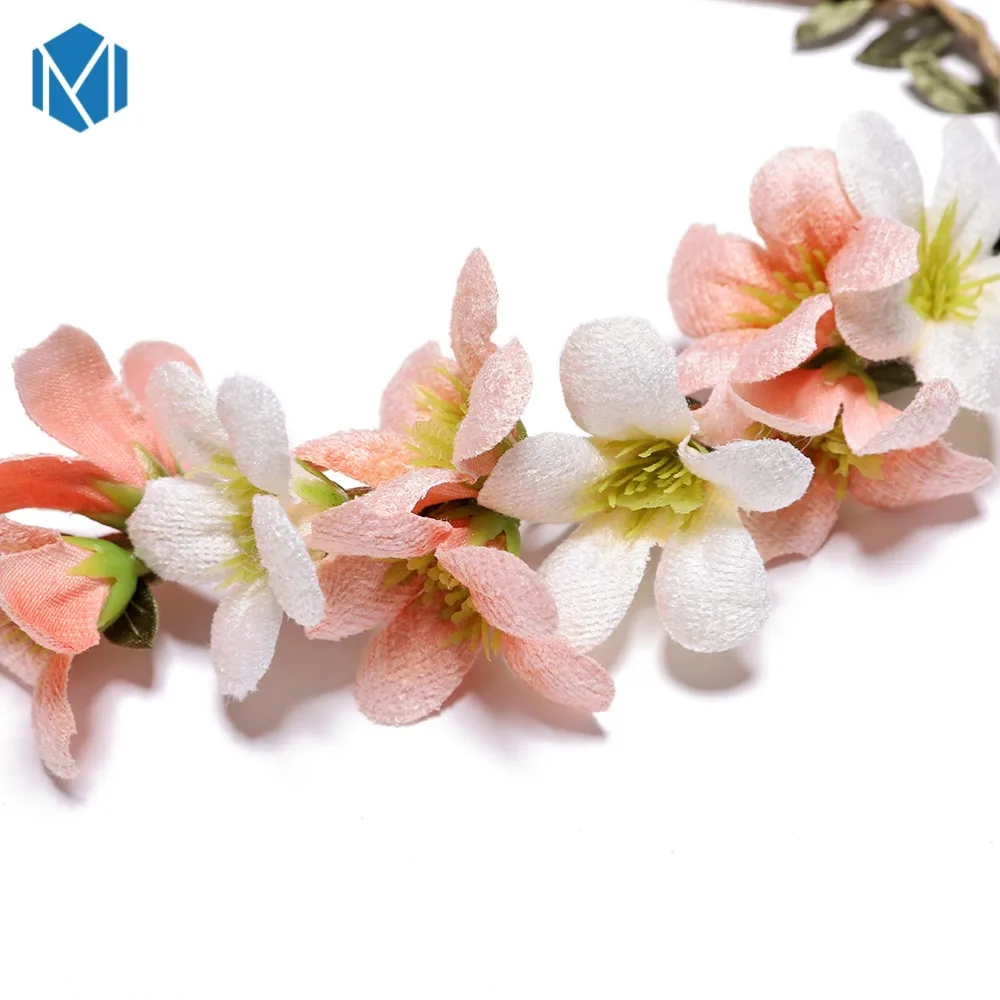 Милый венок для мамы и детей Цветочная корона повязка на голову свадебные