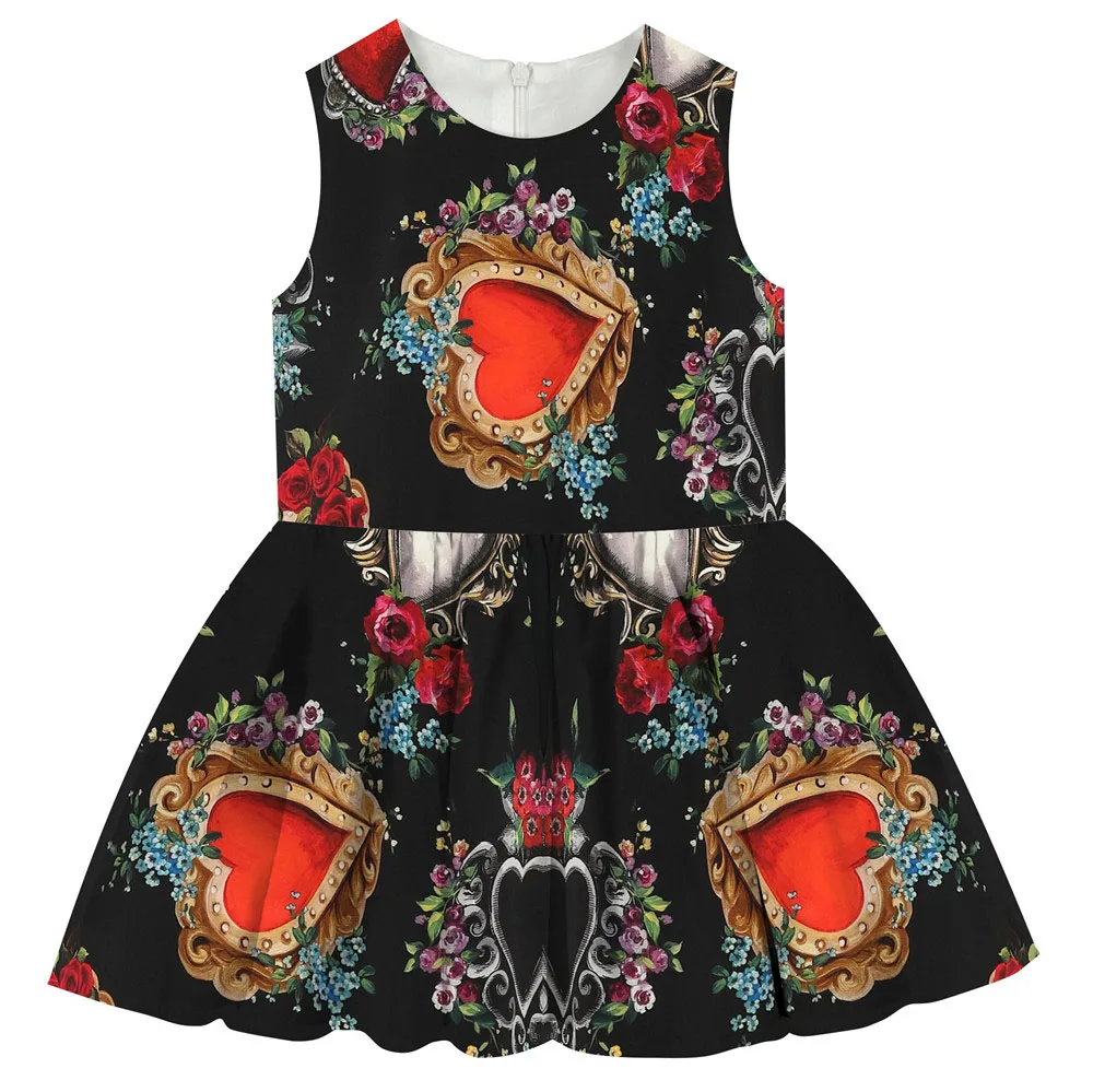 Designer brand kids dress baby Girl clothing style Party Wedding Birthday Toddler Dresses newchildren Clothes 1-10Y | Детская одежда и