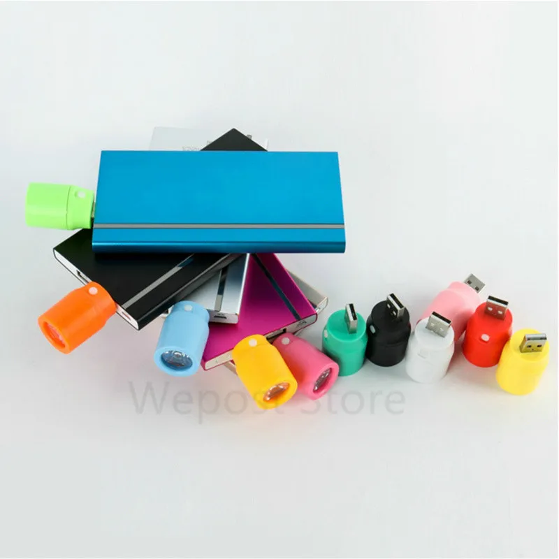 Ультра яркий портативный фонарик мини USB пластиковая лампа карманный