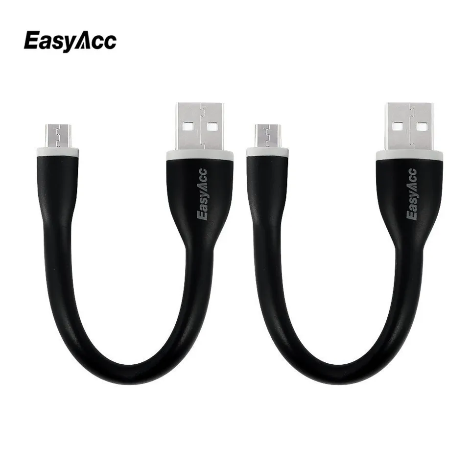 Большая распродажа EasyAcc 2 шт. кабель Micro USB к быстрая зарядка передача данных для