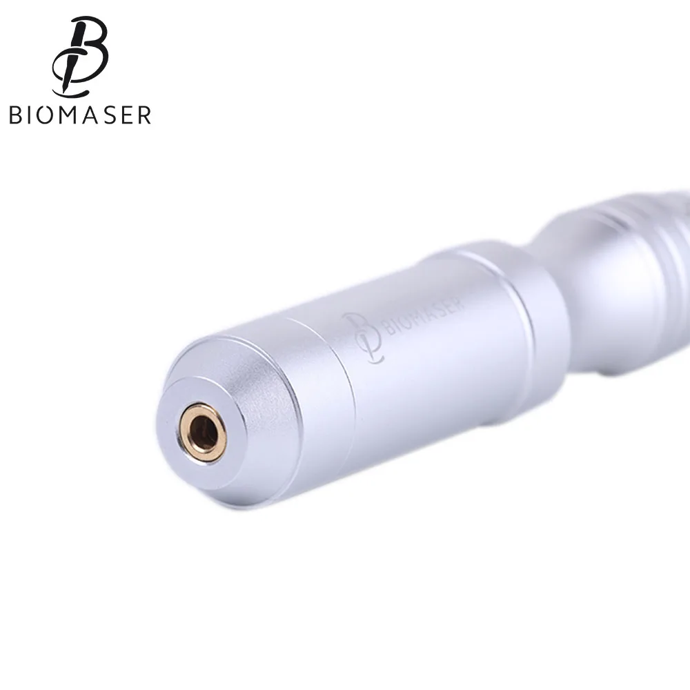 Цифровой аппарат для перманентного макияжа Biomaser MTS450, 7 дюймов, сенсорный экран с 2 перманентными ручками для макияжа, вращающиеся иглы 1R, педаль для ног