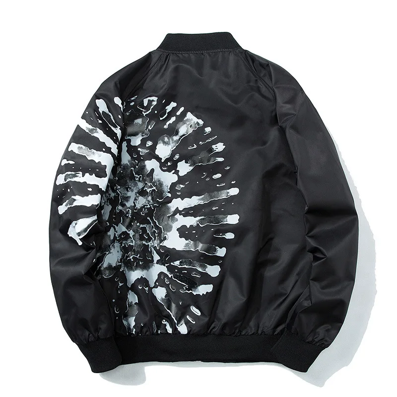 MANVALUE Spring and Autumn Men's New MA1 Pilot Coats Male Korean Style Trendy Hip-hop Loose Junior Student Suits Jackets | Мужская