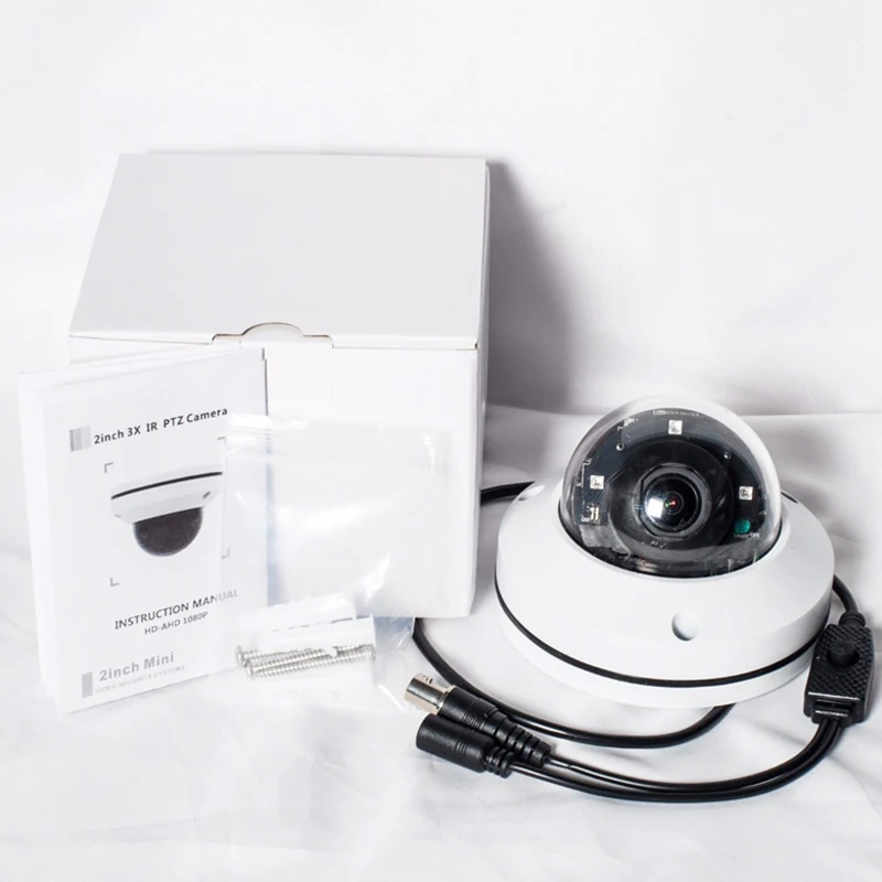 5MP/2MP AHD CVI TVI CVBS ИК PTZ ночное видение зум Мини купольная камера с 3x оптическим зумом