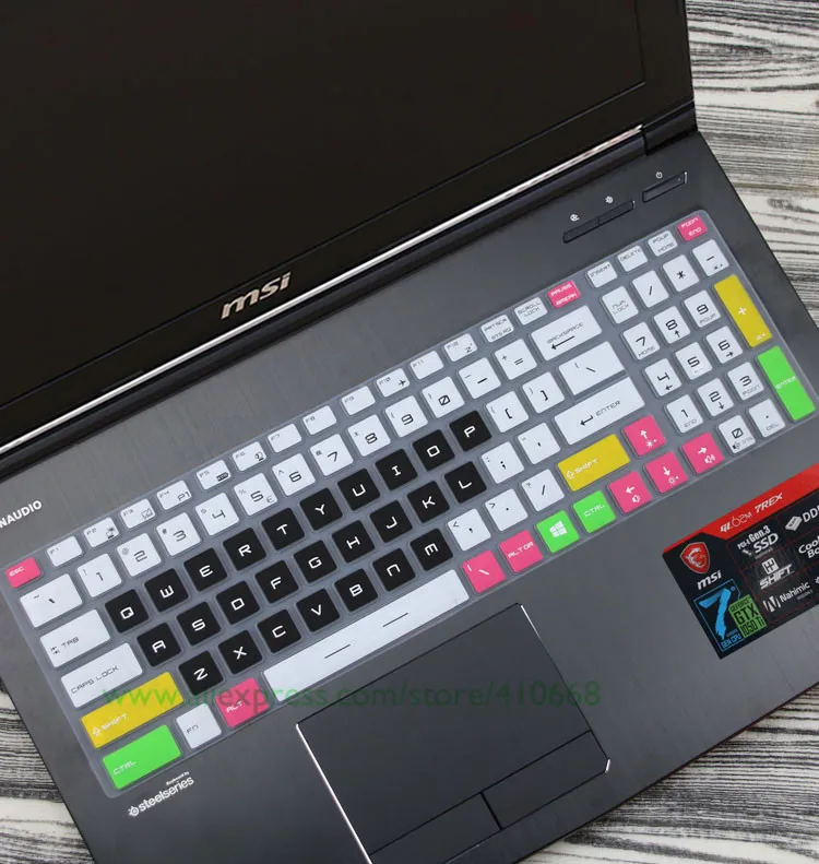 Защитная накладка на клавиатуру ноутбука 15 6 17 3 дюймов для MSI GE63VR Raider/17 GE73VR Raider Premium