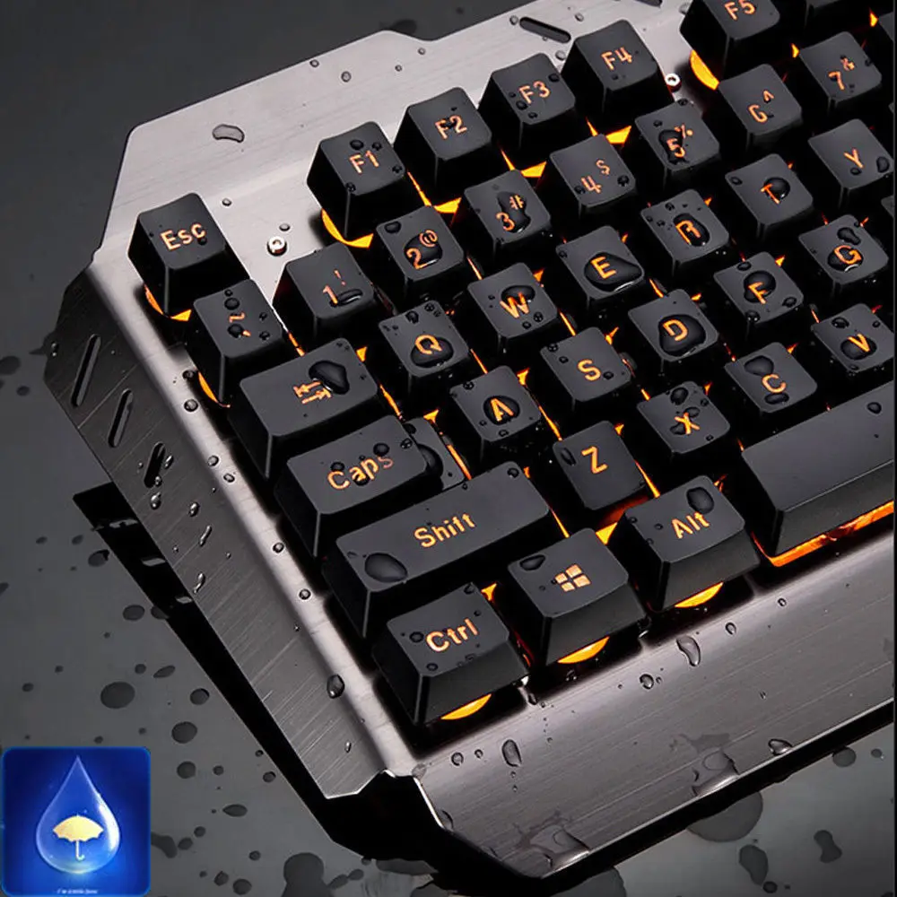 Проводная эргономичная Игровая Usb клавиатура и мышь M398 с