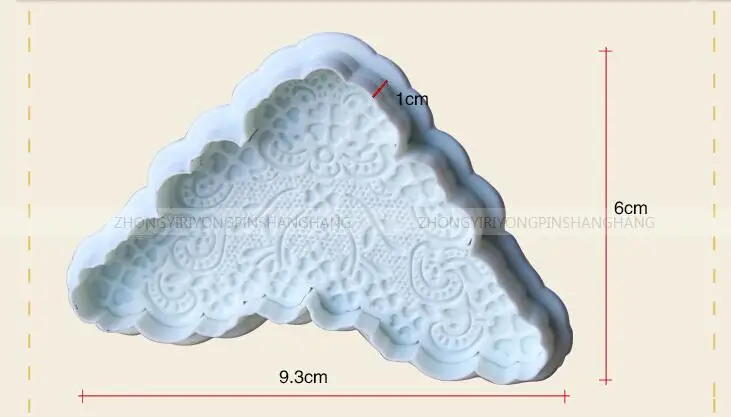 Кружевная Пластиковая форма для выпечки кухонный резак печенья плунжерные