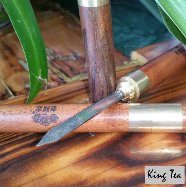 * Король Чай AnNing HaiWan LaoTongZhi Чая ЧА ДАО Подобрать Фрезы Нож|knife case|knife browningknife plastic |