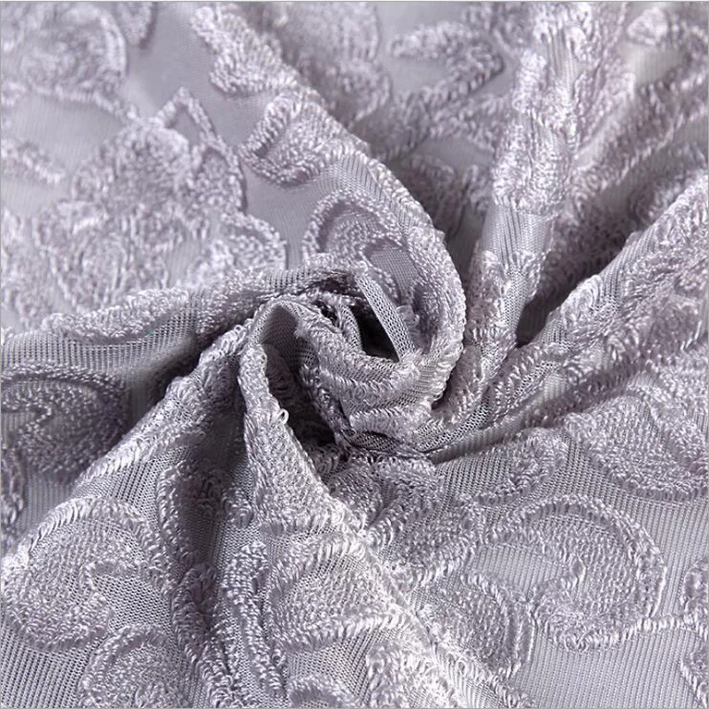 Горячая продажа вышитые кружевные ткани модные Tecidos Para Roupa жаккардовая ткань Tissus