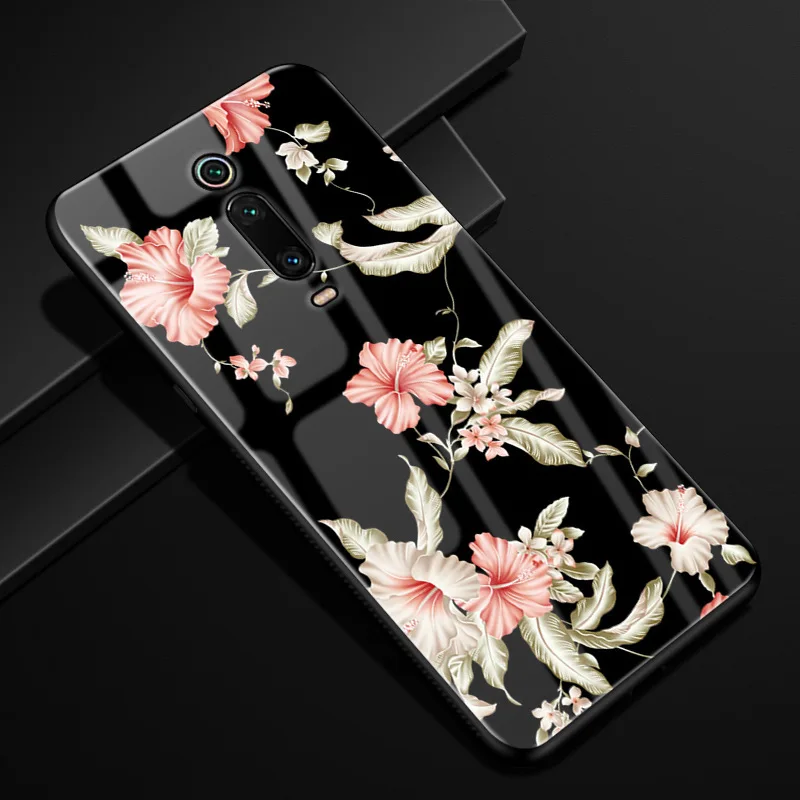 Черный Чехол для Xiaomi mi 9 T, чехол для mi 9T из закаленного стекла, Жесткий Чехол для Xiaomi mi 9 SE, чехол для Coque Shell на mi 9 9SE mi 9t Pro Fundas - Цвет: Черный