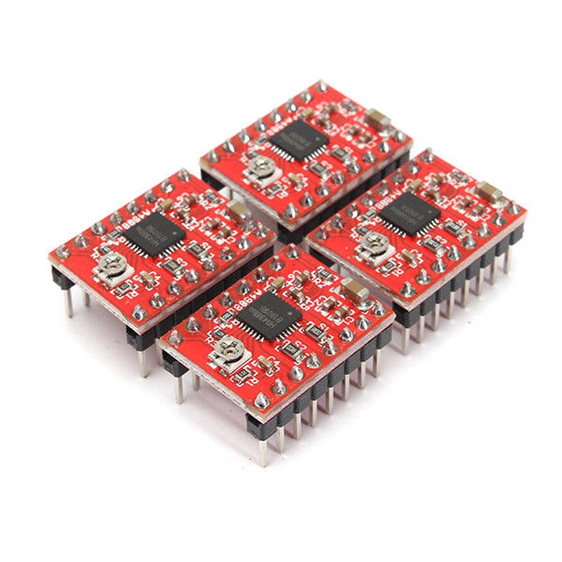 Комплект для платы 3D принтера Arduino CNC Shield V3 + UNO R3 A4988x4 GRBL совместимый|Детали и