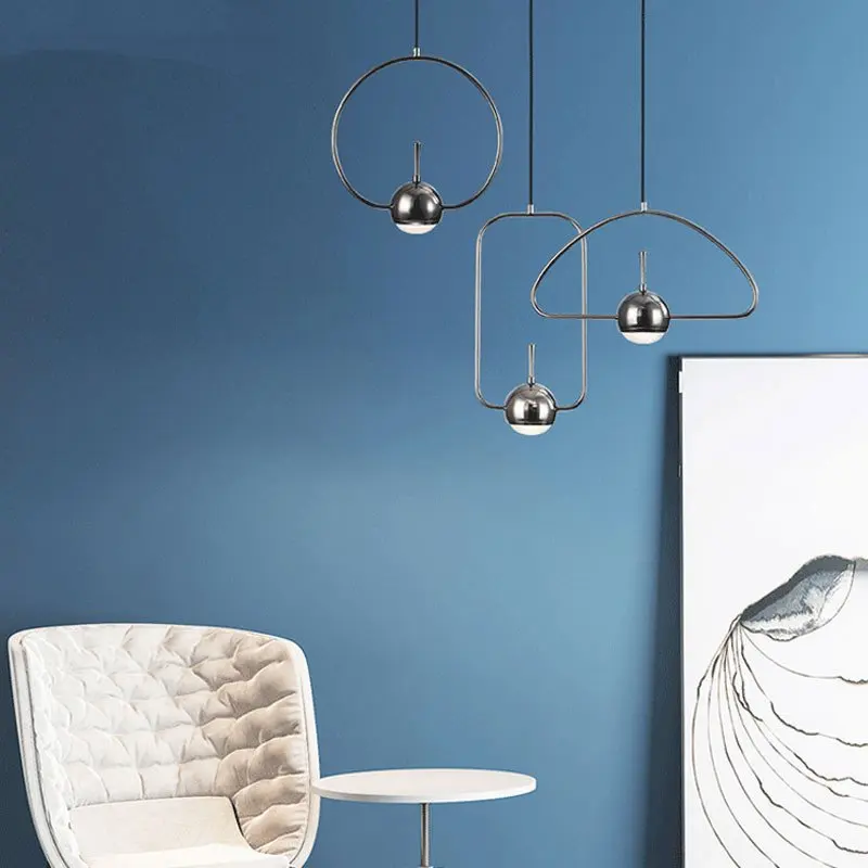 Modern LED Pendant Lights Industrial Hanging Lamp Loft Simple Luminaire for Living Room Dining Nordic Home Decor Lighting | Освещение