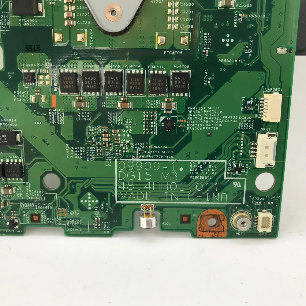 KEFU 09909-1 для DELL inspiron N5010 CN-0VX53T 0V X 53T VX53T 09909-1 48.4HH01.011 HM57 без графического процессора оригинальная тестовая материнская плата