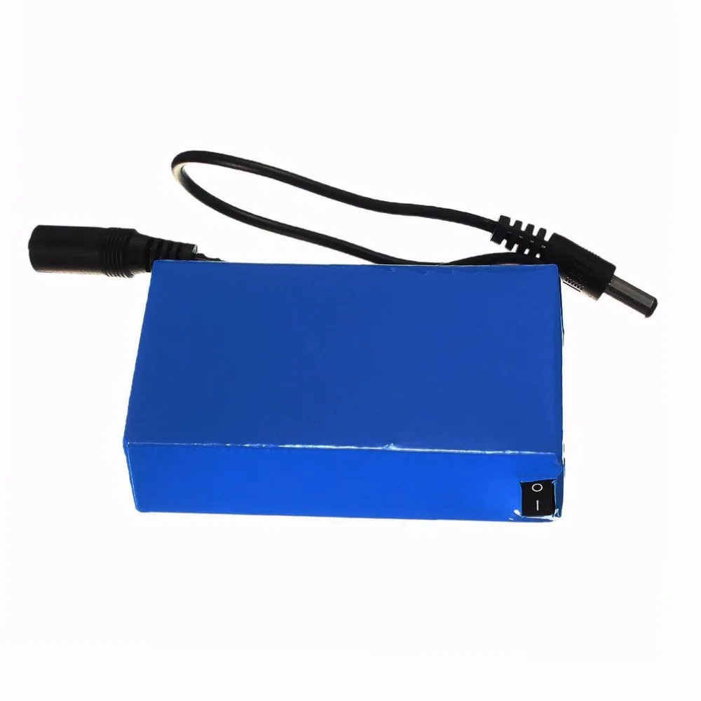 12V 3000mAh большой Ёмкость Перезаряжаемые литий-ионный аккумулятор для хранения Батарея подходит для контроля уровня сахара в крови с светодиодный светильник резервного копирования Мощность US/EU