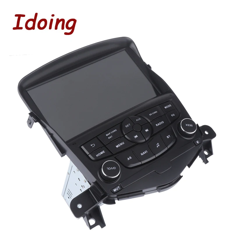 Idoing 1Din 8 дюймов 4G RAM 32G ROM руль Android8.0/7 1 автомобильный мультимедийный плеер Fit Chevrolet