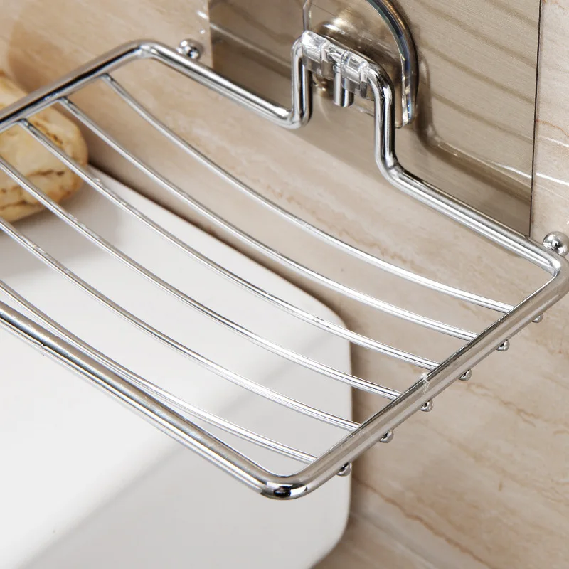 Настенный держатель для мыла настенный органайзер из сплава на присоске ванной