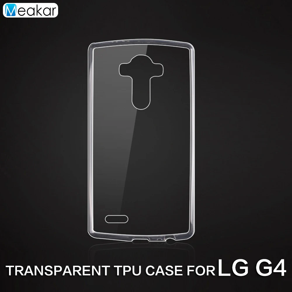 Прозрачный силиконовый мягкий ТПУ чехол 5 дюйма для LG G4 H818 H815 H810 F500 с полным