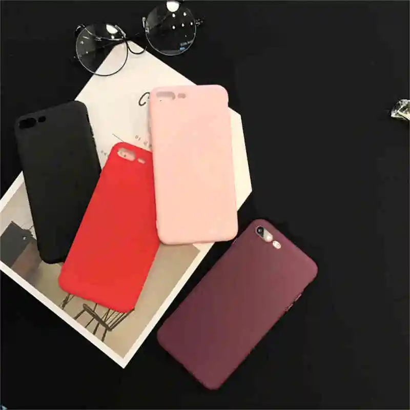 Чехол для iphone 6 S plus женщин X se 5 5S 7 8 Plus чехол XS MAX телефона ТПУ карамельного цвета |