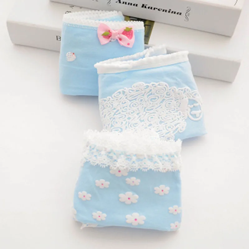 3 шт./лот женское нижнее белье трусы высокого качества для девочек сексуальные