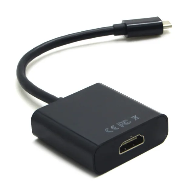 20 см HDMI видеоадаптер кабель usb 3.1 Type c штекер гнездо адаптер Соединительный шнур