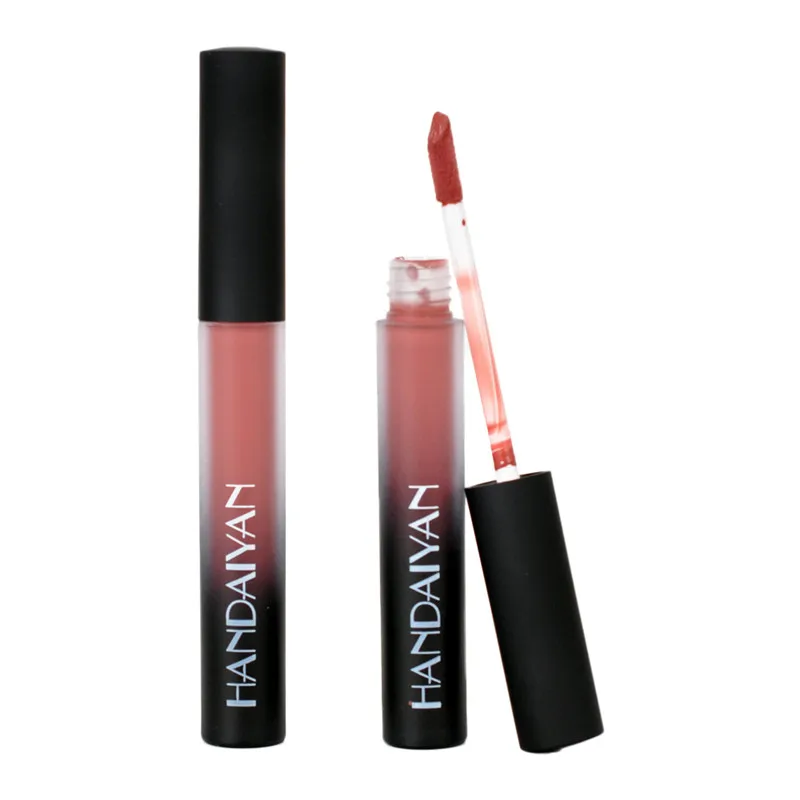 Handaiyan матовый бархатный блеск для губ жидкая помада водонепроницаемая макияжа
