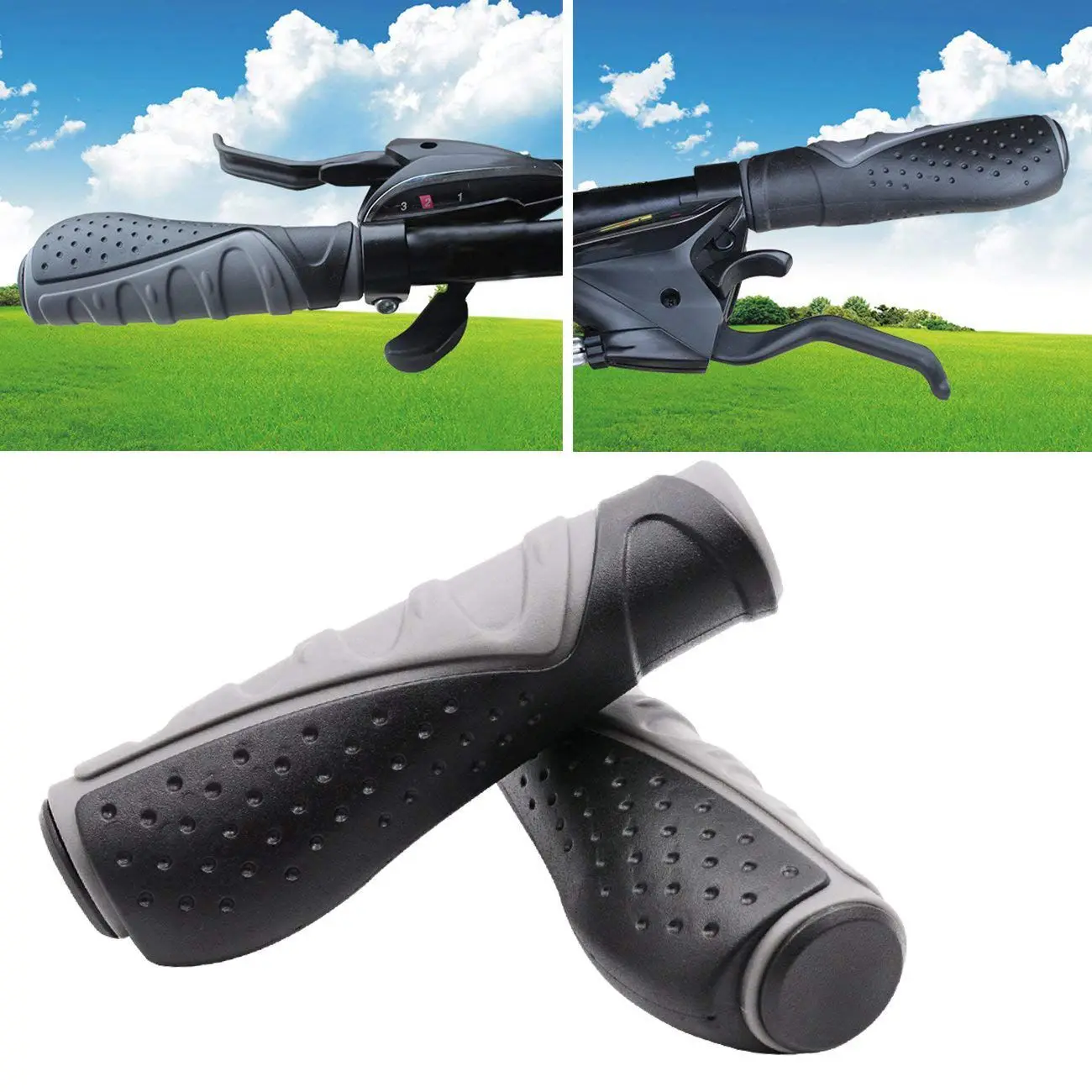 FLGT противоскользящие ручки для руля велосипеда протектор велосипеда/горного