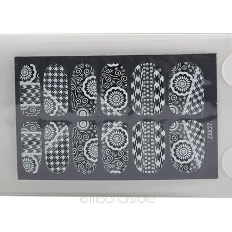 2018 Новый 1 лист ногтей инструменты 3D кружевное платье с цветочным рисунком