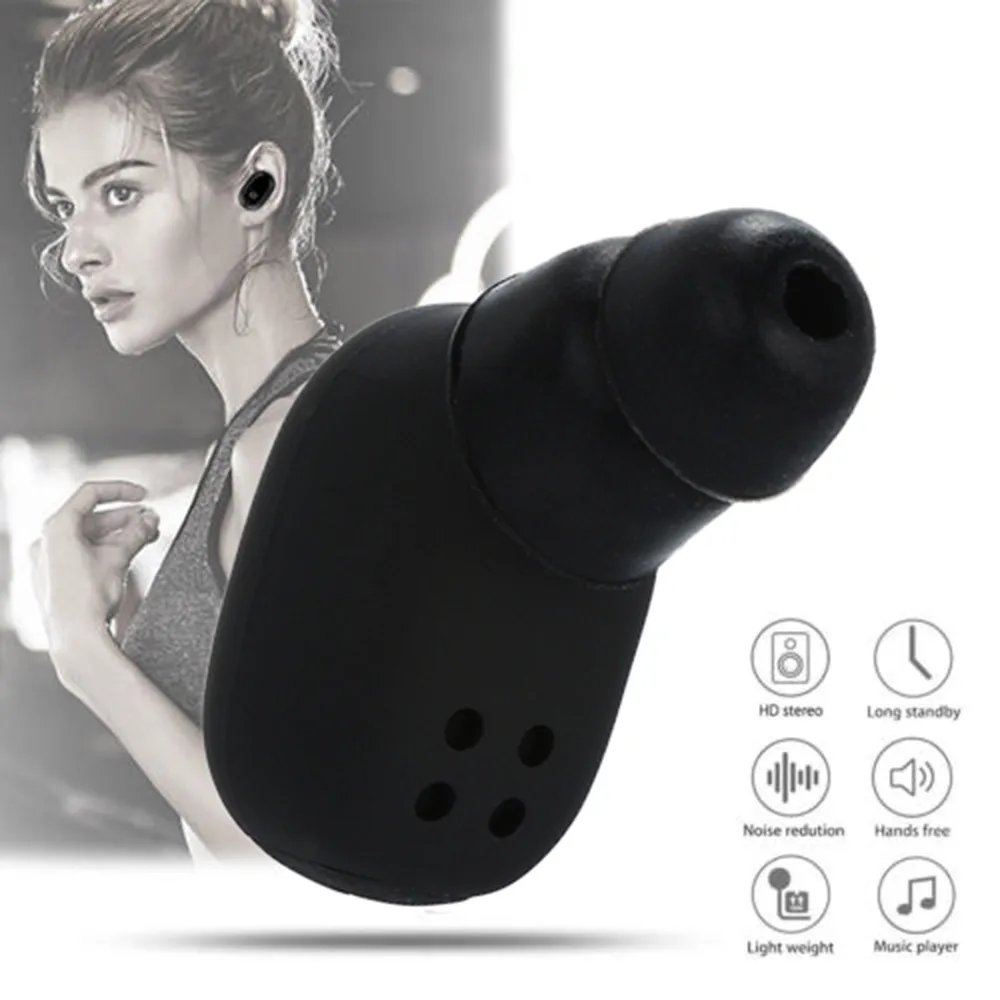 A Новинка, Bluetooth, универсальные спортивные наушники, гарнитура, водонепроницаемые, fone de ouvido, мини наушники, мини, водонепроницаемые, стерео# YL10 - Цвет: A