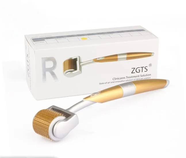 Титановые DRS ZGTS Дерма ролик 0 2/0 25/0 3 мм 192 иглы для ухода за лицом и лечения