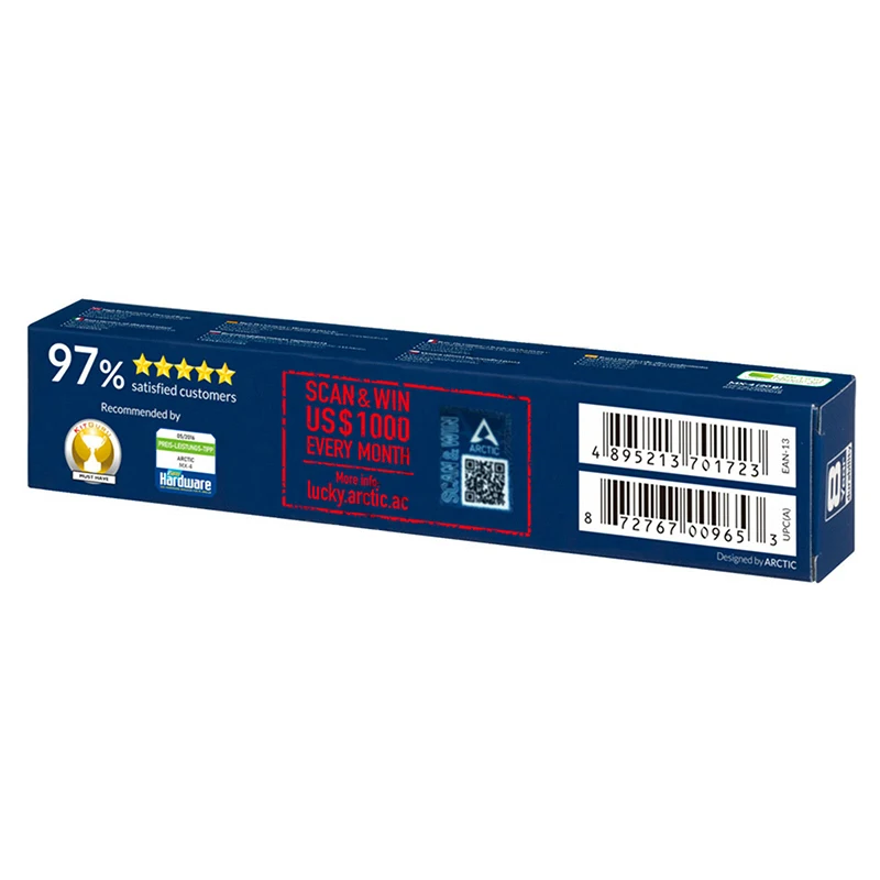 Оригинал Arctic Cooling MX-4 Термопаста для ПК XBOX 360 PS3 ND998 2g 4g 8g 20g проводящая штукатурка