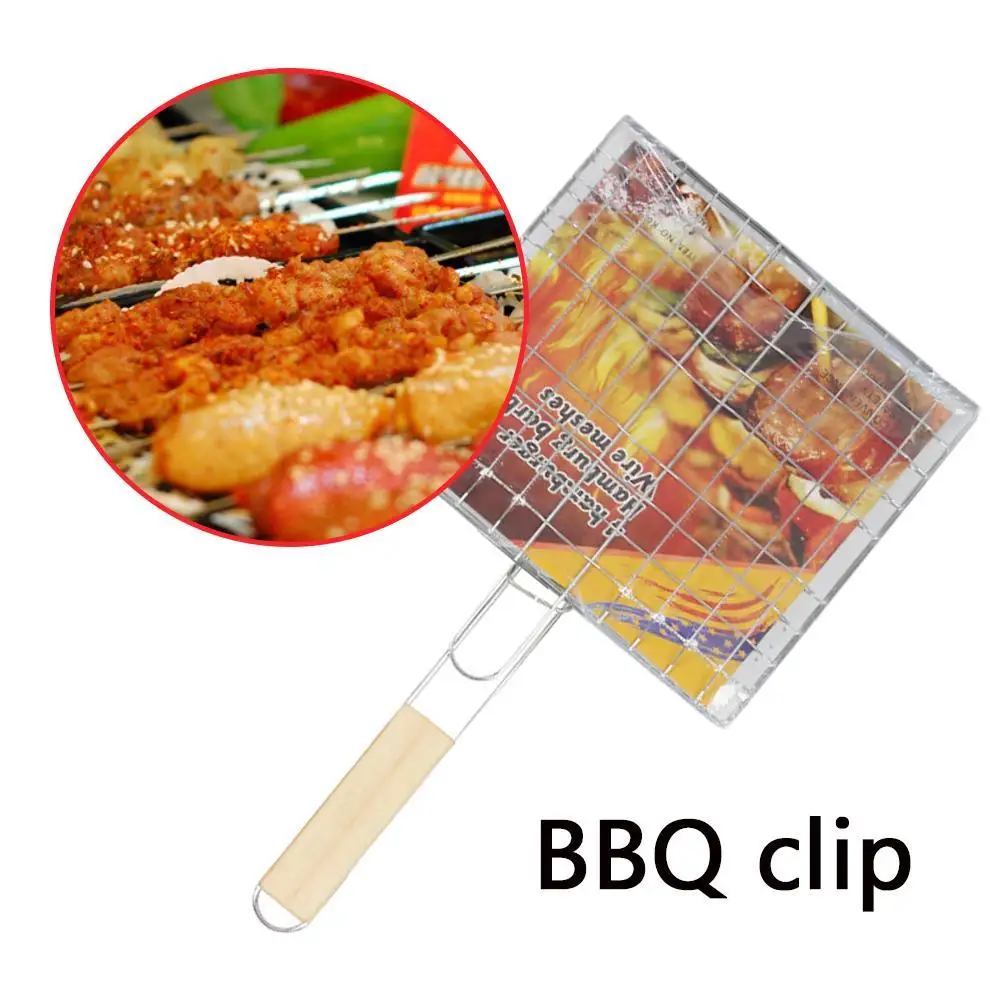 Новый дешевый барбекю рыбный Гриль Корзина для жаркого мяса Овощной инструмент с