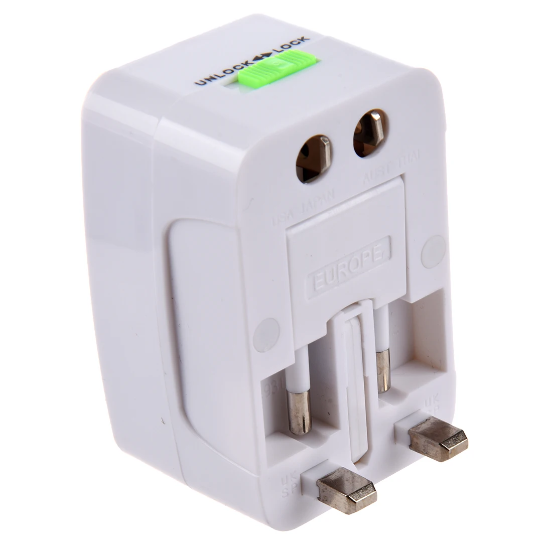 2 шт Универсальный адаптер питания для путешествий США Великобритании ЕС