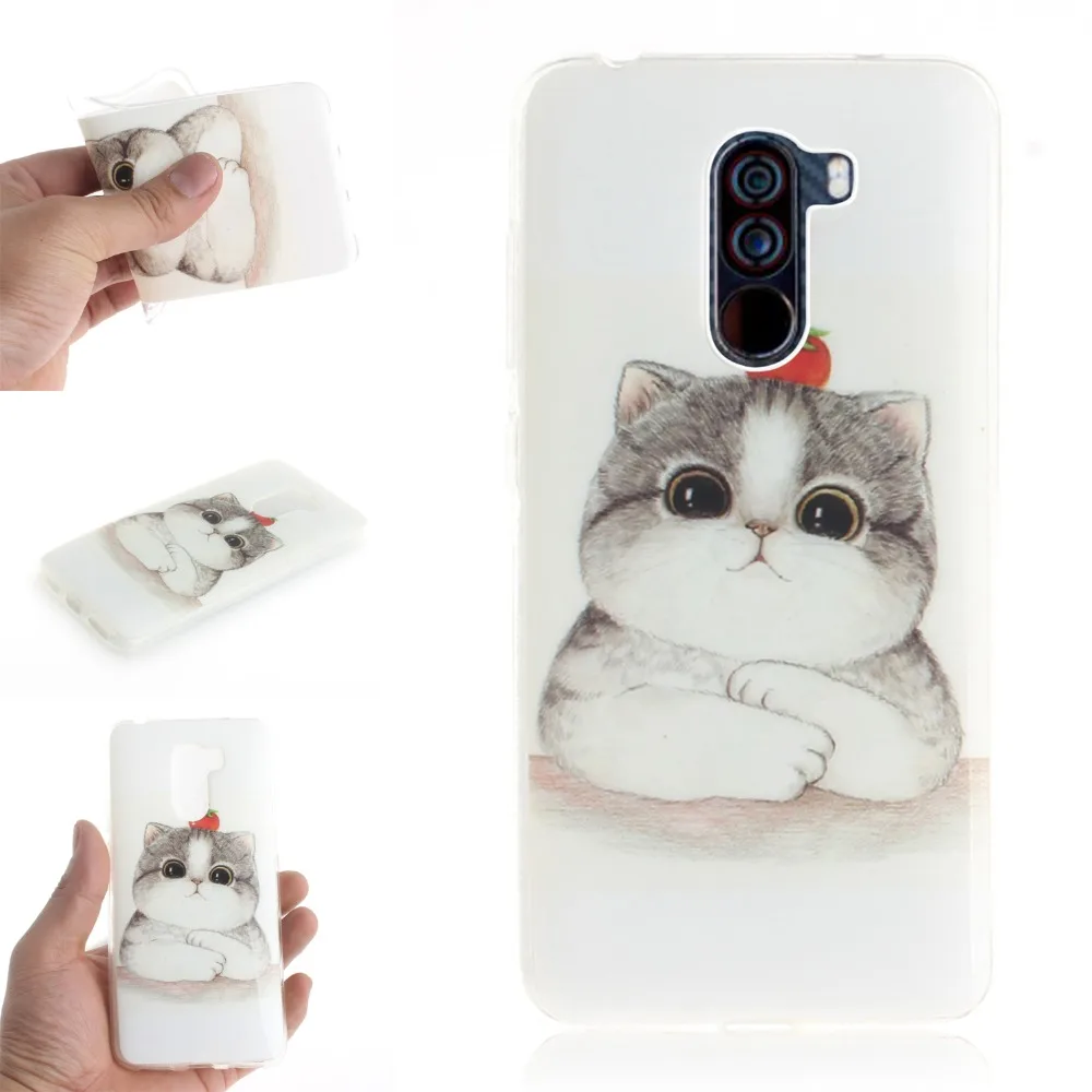 Nutbro роскошный чехол с пандой и кошкой для Funda Xiaomi Pocophone F1 Redmi 6 6A Note 5 Pro S2 Y2 Mi A2 Lite Euti |