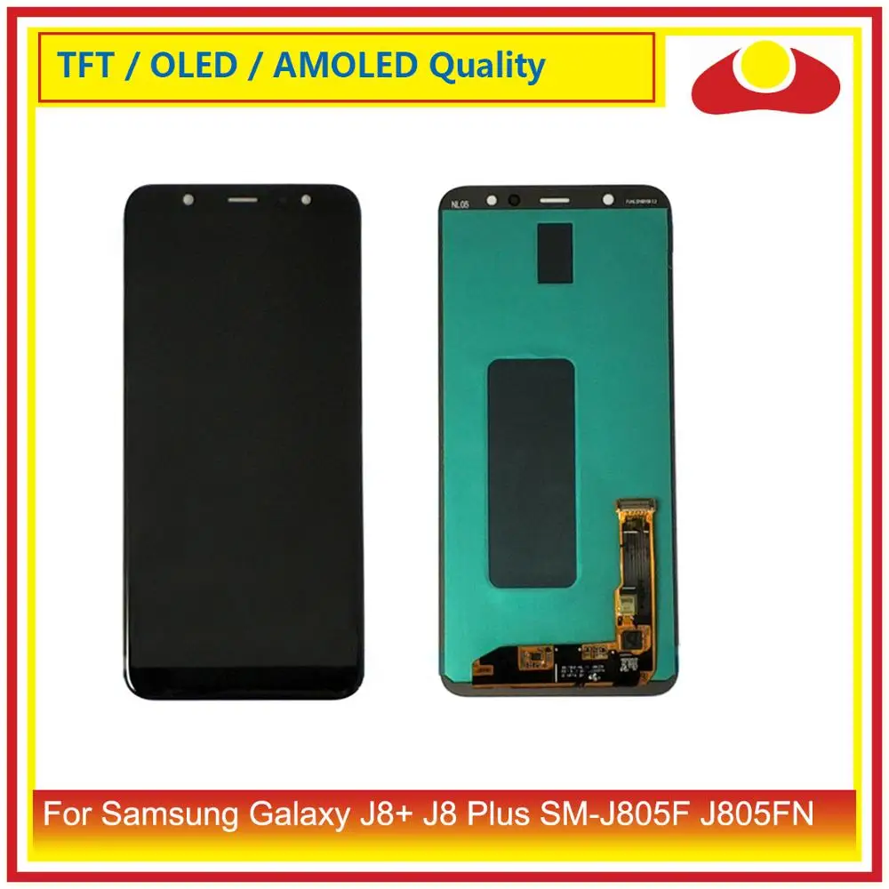 

ORIGINAL For Samsung Galaxy J8+ J8 Plus SM-J805F J805FN J805 LCD Display With Touch Screen Digitizer Panel Pantalla Complete