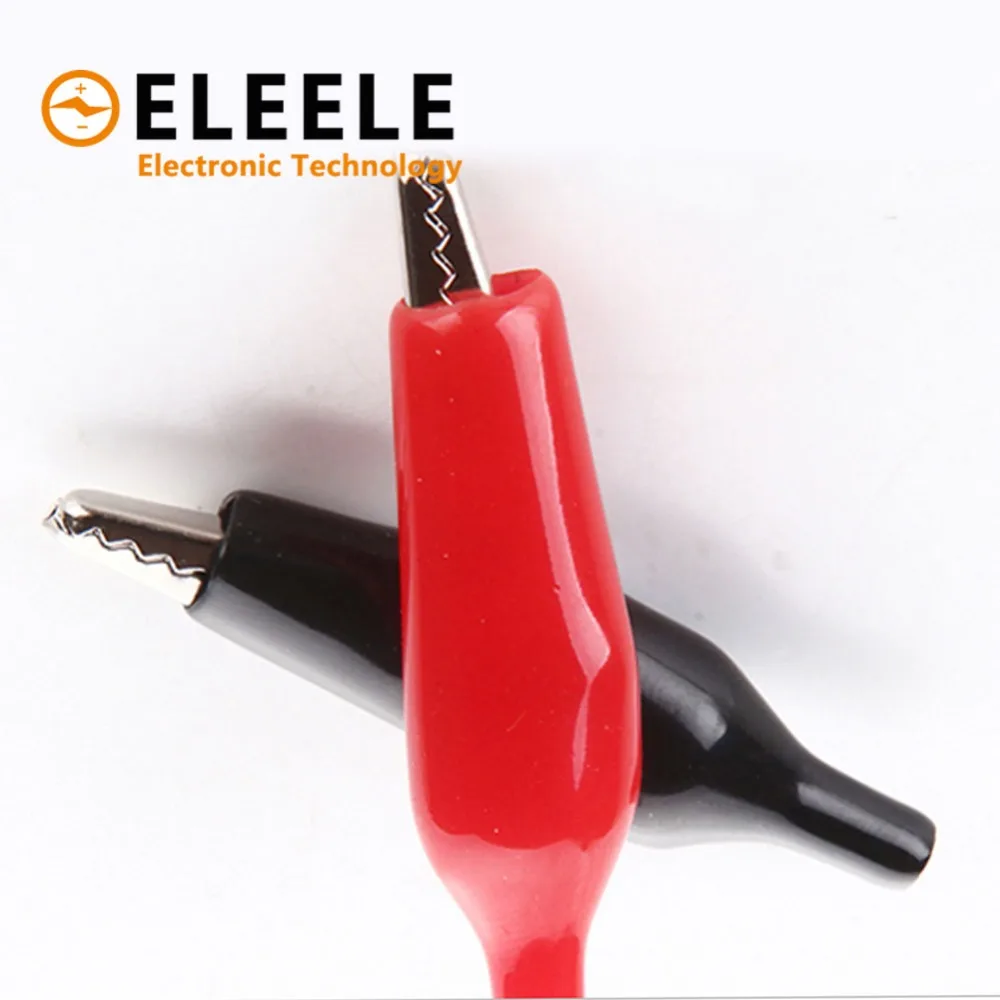 Брендовые зажимы типа крокодил электрические Тестовые провода сделай сам