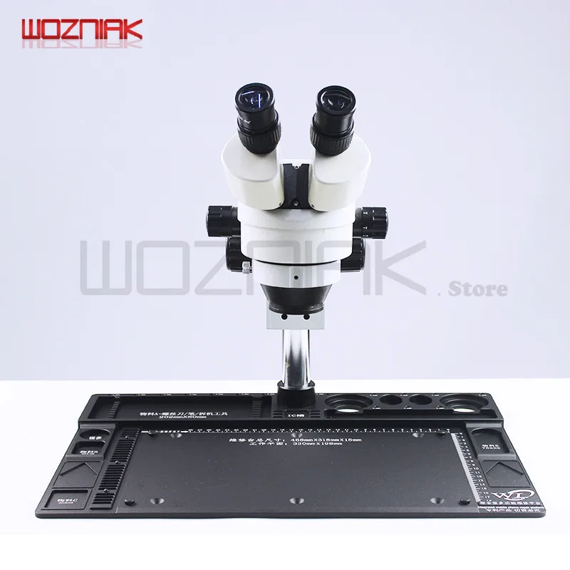 Бинокулярный микроскоп для ремонта мобильных телефонов Wozniak WL Stereopsis 7 45x 14 90x BGA