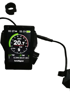 ЕС Tax Free! 8FUN 750 Вт комплект Bafang BBS02 Электрический велосипед мотор комплект Гидравлический тормозной датчик+ 48 В 15Ah литий-ионный Pana sonic ebike аккумулятор - Цвет: 48T and P850C displa