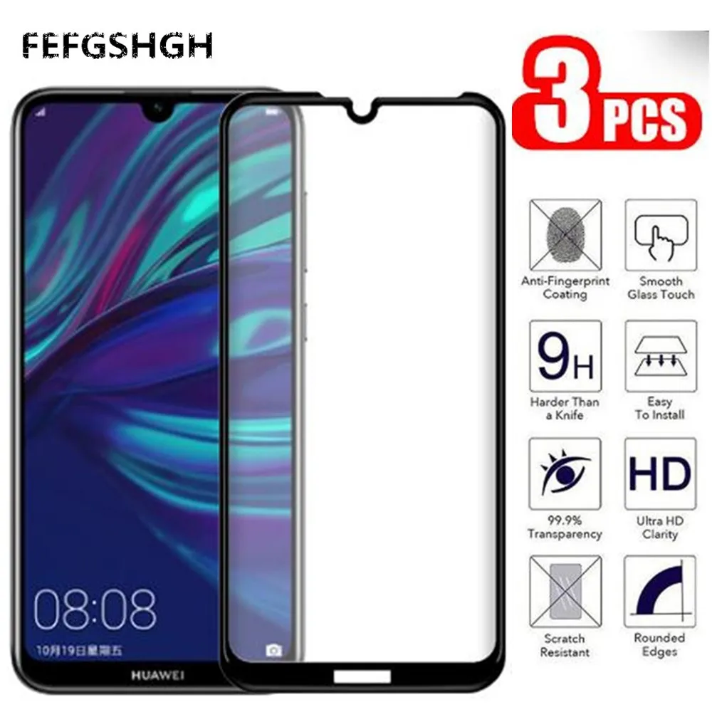 Для Huawei Honor 8A закаленное стекло для JAT LX1 Honor8A 8 A защита экрана полное покрытие