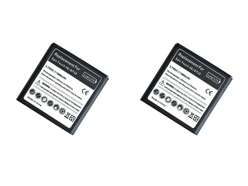 Ciszean 2 шт./лот 1800 мАч EB625152VA 3.7VDC Сменный аккумулятор для Samsung Galaxy S2 II Sprint Epic 4G Touch D710 |