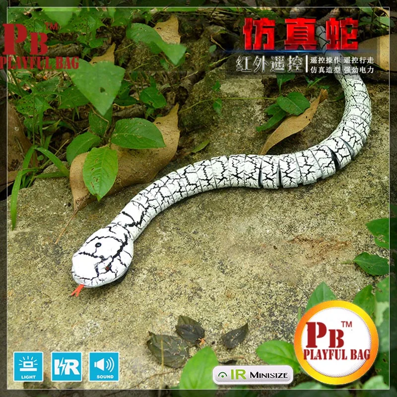 2018 new snake tricky high simulation of infrared remote control animal model spoof puzzle toys | Игрушки и хобби