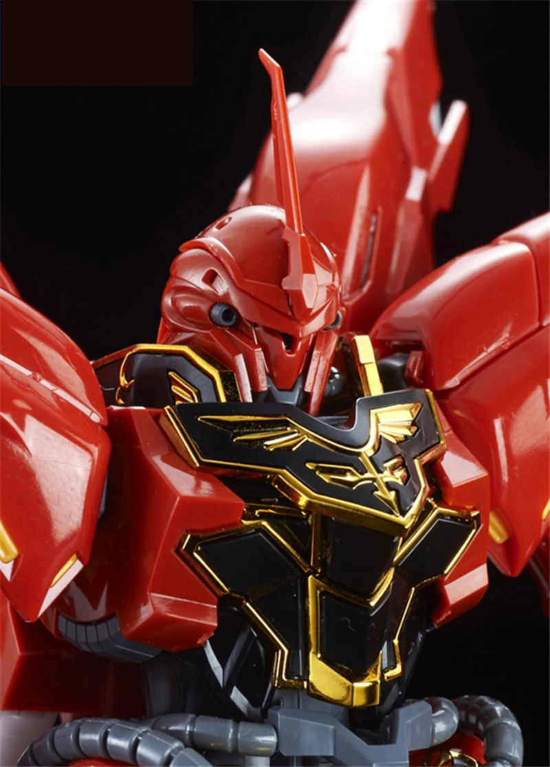 BANDAI RG 1/144 MSN-06S Sinanju Gundam Xin'anzhou Механическая прозрачная версия Ver. KA фигурка детская собранная игрушка