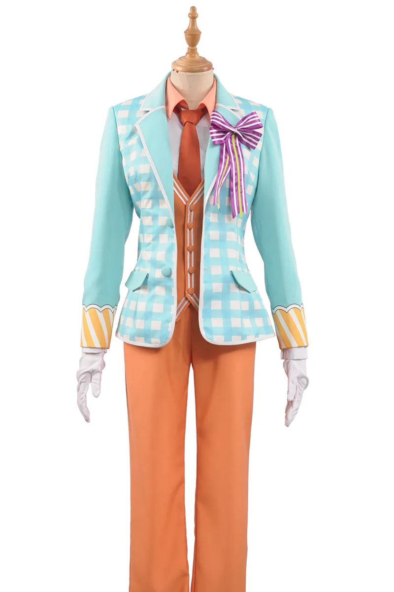 Male Ichinose Tokiya Uta No Prince Sama сладкий кафе Live Aijima Cecil Syo Jinguji Ren Tokiya Natsuki Masato Ittoki Otoya сценический модный костюм для косплея - Цвет: Male Ichinose Tokiya