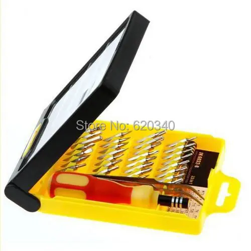 

32 in 1 set Micro Pocket Precision Screwdriver Kit Magnetic Screwdriver cell phone tool repair box 83653